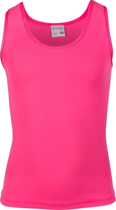 Beeren Bodywear Meisjes Singlet 2-pack PA/EA - Roze - Maat 128/134