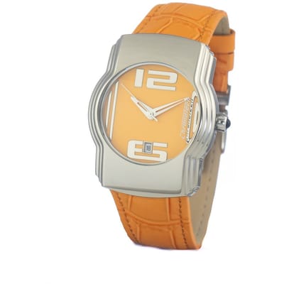 Horloge CHRONOTECH CT7279M-07. Kwarts, Kleur oranje. Unisex.