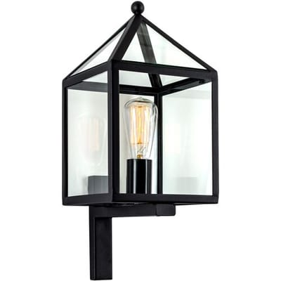 KS Verlichting Bloemendaal Muurlamp Zwart met Smart Wifi LED