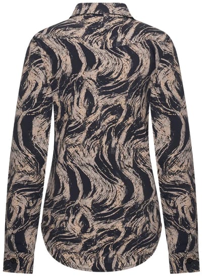 MI PIACE - Travel Blouse Print Swirly 60840 Falcon - Maat : L