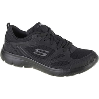 Skechers Summits-Suited dames sportschoenen - Zwart - Extra comfort - Memory Foam