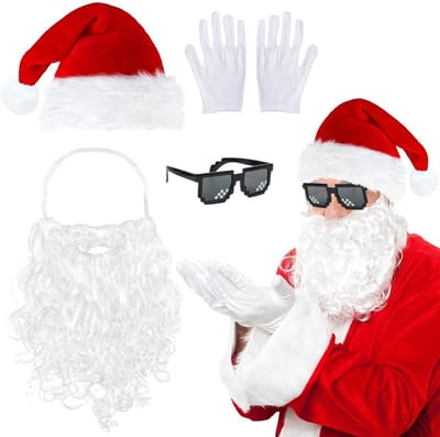 Set van 6 kleurrijke dwerg kostuumhoeden, elf hoed, grappige accessoires voor volwassenen, carnaval, cosplay en Halloween feestjes