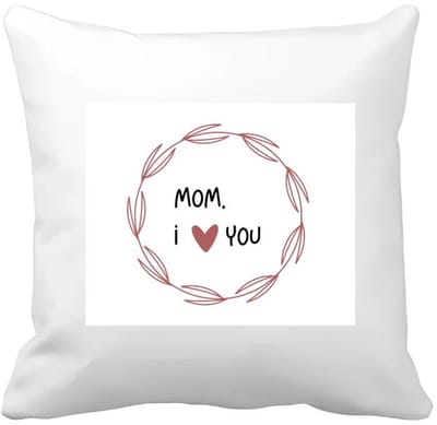 Akyol - mom i love you Kussen hoes - Mama - de liefste moeder - moeder cadeautjes - moederdag - verjaardagscadeau - verjaardag - cadeau - geschenk - kado - gift - moeder artikelen - 40 bij 40 cm