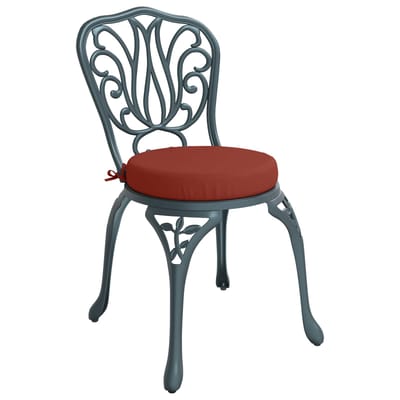 vidaXL - 4-Piece - Zitkussens - SOEST - 4 - st - 100% - Polyester - Rood - Ø - 40 - x - 7 - cm