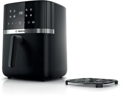 Bosch MAFS2462B Heteluchtfriteuse - 6,1 L - 2050 W - Zwart - 9 programma's - Dual Heating