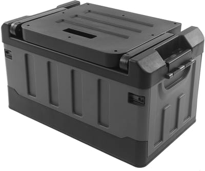 Cosensi - Dailygoods - Cosensi - Dailygoody - Car Storage Box - Opbergtas voor Auto - Groot 70 Liters - Trunk Organizer met Deksel - Organiser voor Kamperen - Ideaal voor Auto