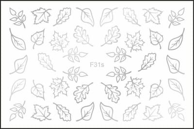 Korneliya Folie Decal PF 31 Silver