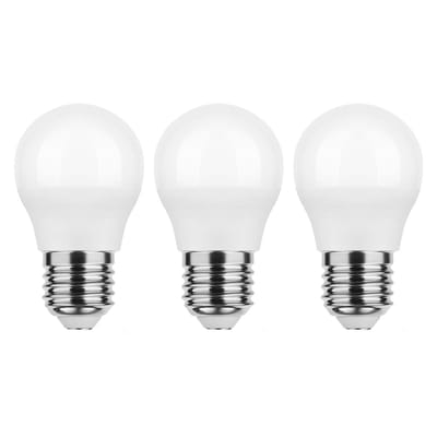 Modee E27 LED Lamp 7W - 700lm - 2700K - Warm Wit - Globe Mini P45 - Vervangt 54W Halogeen Gloeilamp - 3 stuks