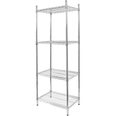 Chromen Gastronorm Rek 4 Speelbord 60x45x180cm