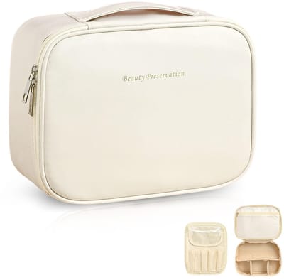 NTHProducts - Cosmetic Bag - Toiletry Bag - Waterafstotend en vuilafstotend - Klein formaat - Makeup Bag - Ideaal voor reizen - Geschikt voor vrouwen