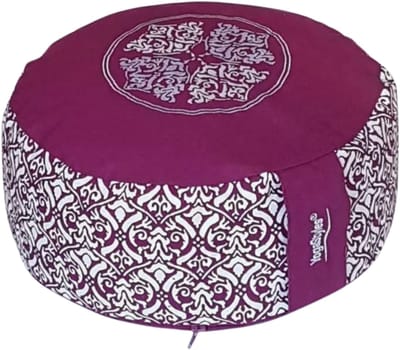 YogaStyles Meditatiekussen Design Paars XL
