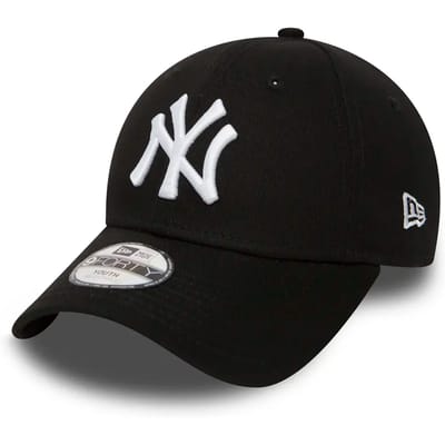 New Era K 940 MLB LEAGUE BASIC New York Cap - Black - 6-12 jaar