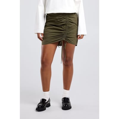 America Today Ria Camouflage Maat: S | Mini Rokken Outlet | Dames | Bruin