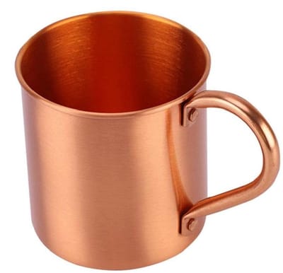 Dailygoods- Moscow Mule Beker van 100% Koper - Handgemaakt - Verfrissende Cocktail - Geen Nikkel - Houdt Drankjes Koud - Verbeterde Smaak - Cocktailbeker