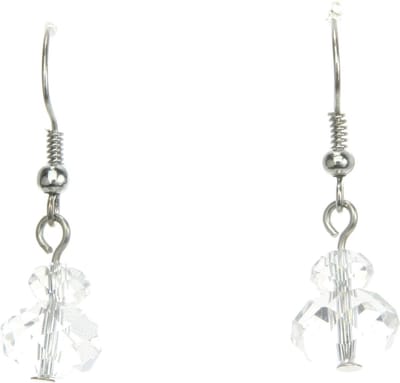 Behave - Oorhanger met heldere kralen - minimalistische dagstijl