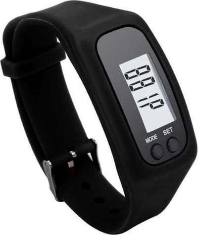 Stappenteller - Stappen teller - Stappentellen - Zwart - Afvallen - Afstandmeter - Dieet - Gezondheid - Pedometer - Calorieën