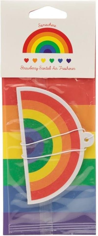 Puckator  Somewhere Rainbow - Luchtverfrisser - Geurverfrisser - Kauwgom IJs geur