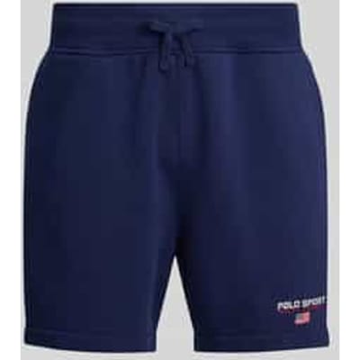 Regular Fit sweatshorts van katoenmix