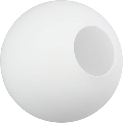 Sferische Frosted Glazen Lampenkap van 15 cm, Hanglamp voor Binnenverlichting in Woonkamer en Slaapkamer met Lichtdiffusor en Stijlvol Ontwerp