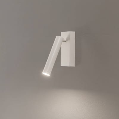 Argon LED wandlamp Rulo, beige, staal, 3000 K