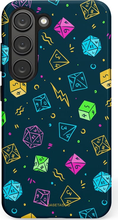 Casetastic Hoesje Geschikt voor Samsung S23 - Stijlvolle Beschermende Duo-layer Case - Avontuursteen