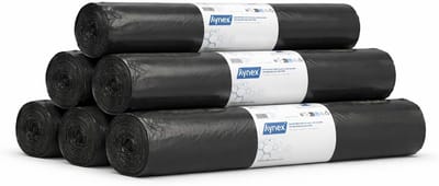 Vuilniszakken 60 liter - Afvalzakken Pedaalemmerzakken - Huishoudelijk Afval Verwerken - Extra Sterk Scheurvast LDPE - 60 x 80 cm