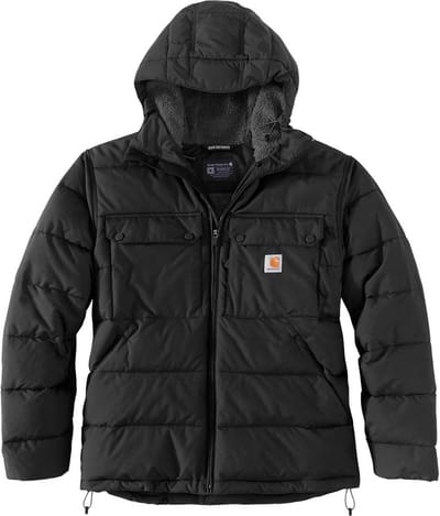 Carhartt Rain Defender Montana Insulated Zwart Winterjas Heren Maat XL (valt als XXL)