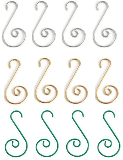 Allecto - 120 Stuks S-Haken voor Kerstboom - Kerstdecoratie Haken