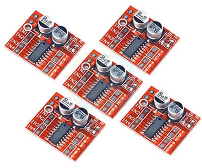 Driver Module voor DC Motoren en Stappenmotoren - 5 Stuks, 1,5 A 2-weg PWM H-brug