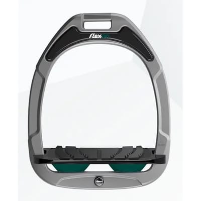 Verstelbare Grip Aluminium/Zwart/Groen Flex-On Green Composite