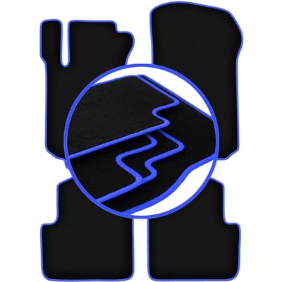 CARLUX-BLUE automatten voor: Mercedes R V251 / R251 minivan (2005-2013)