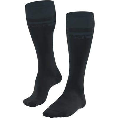 FALKE SK7 warm dun functioneel materiaal skisokken dames zwart - maat 37-38