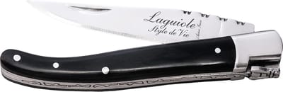 Laguiole Style de Vie Zakmes - in giftbox - Zwart pakkahout