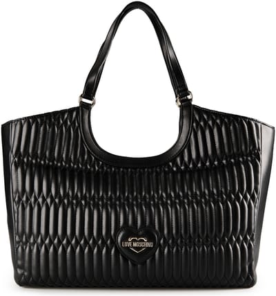 Love Moschino Bubbly Love Shopper Tas 38 cm - 15 L - black