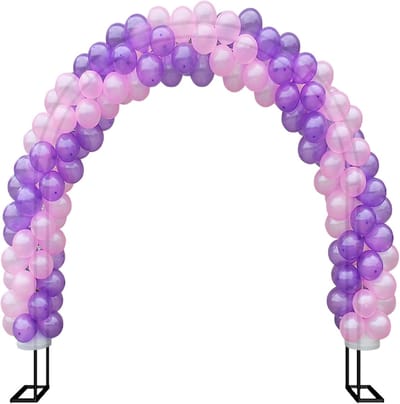 Bruiloft boog - Rozenboog tuin - Feest decoratie - Stalen frame - 140x230x40CM - Zwart