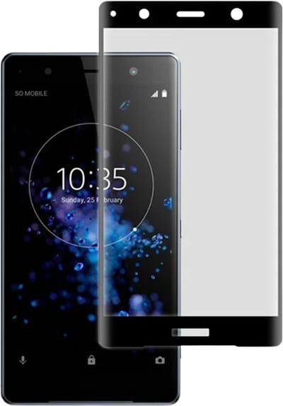 DrPhone Xperia XZ2 Glas - Tempered Glass 3D – Volledige Dekking - Schermbeschermer - Gehard Glas