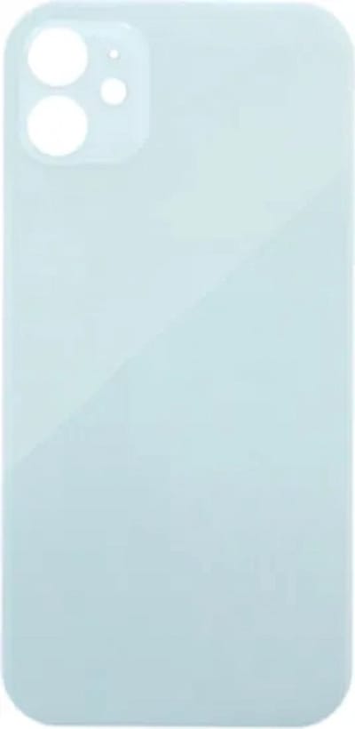 Voor iPhone 12 mini Achterkant Glas Behuizing Wit