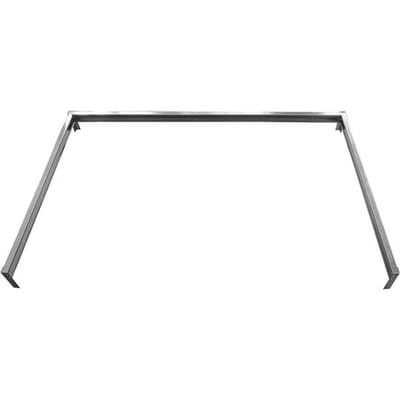 Gegalvaniseerde stalen fundering 190x122x12cm - voor aangebouwde serre