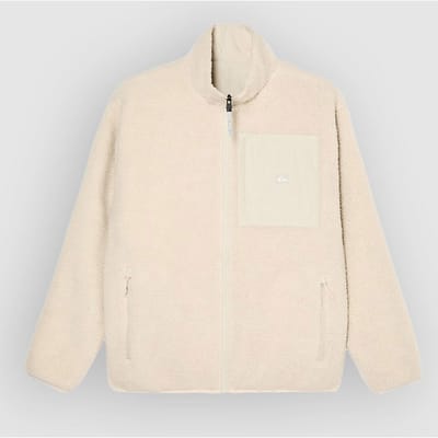 Quiksilver Urban Storm Reversible Fleece Jas wit