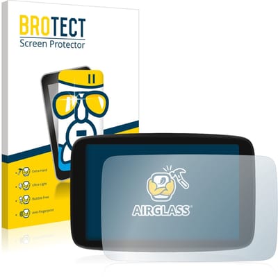 Screenprotector voor TomTom GO Camper Max Beschermglas transparant