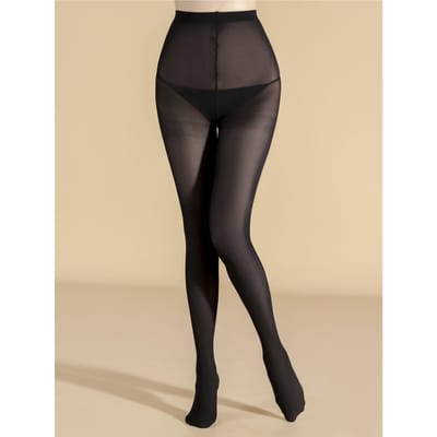 Une Paire Bas Transparents Ultra-Fins Bas Collants Femmes Transparent Noir Couleur Unie Conçus Pour Dames Et Filles Bas en Soie S-M
