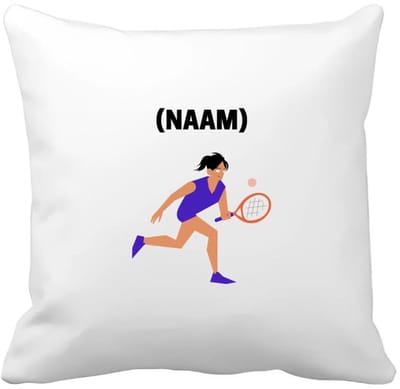 Akyol - tennis met eigen naam Kussen hoes - Tennis - tennisser - sport - 40 bij 40 cm