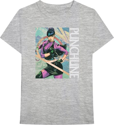 DC Comics Punchline - Punchline Heren T-shirt - S - Grijs