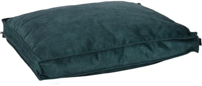 Hondenkussen – Felize Rechthoekig Blauw – zacht hondenkussen met afritsbare hoes – M – 80cm