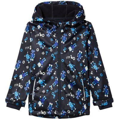LUPILU Kindersoftshelljack (Marineblauw, 98/104)