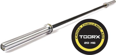 Toorx Professional BO-450 - Halterstang - Olympisch - Cross Challenge - Maximale belasting 450 kg - 50 mm