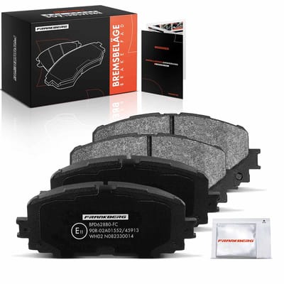 Frankberg 4x remblokken vooras voor Daihatsu Charade VIII Toyota