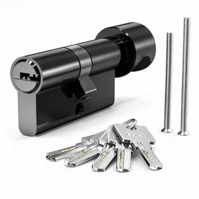 SolidKeus - Cilinderslot met Knop 30/30, Euro Cilinder voor Deuren