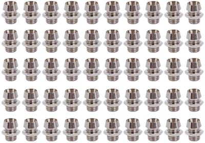 50 Stuks LED Lampenhouder, 3mm Metalen Beugel Clip Montage, Geschikt voor Luminous Diodes en Rond Paneel Display