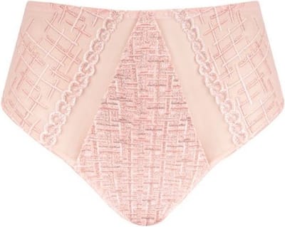 Louisa Bracq - Tweegy Hoge Slip Nude Rose - maat 50 - Roze/Goud